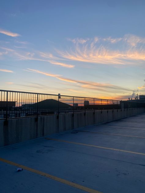 #sunset #aesthetic #rooftop School Rooftop Background, Rooftop Background, Standing On A Rooftop Aesthetic, Rooftop Aesthetic, Rooftop View Night Aesthetic, Sunset Rooftop, Building Rooftop Aesthetic, Roof Sunset Aesthetic, Blue Sunset