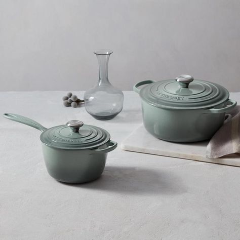 Le Creuset, Signature Everyday Pan/Braiser | Zola Seaside Kitchen, Le Creuset Kitchen, Le Creuset Colors, Sauce Pans, Enameled Cast Iron Cookware, Iron Cookware, Enameled Cast Iron, Cast Iron Cookware, Professional Kitchen