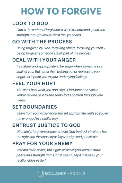 Prayers To Forgive Others, Prayers For Forgiveness Relationships, Forgiveness Exercises, Steps To Forgiveness, Forgiveness Activities, How To Ask For Forgiveness, Prayers Of Forgiveness, How To Forgive, Forgiveness Prayer