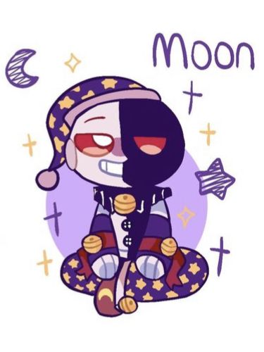 Moondrop Pfp, Moon Fnaf, Daycare Attendant, Moon Man, Moon Drop, Moon Icon, Fnaf Sb, Drawing Ideas List, Sun And Moon Drawings