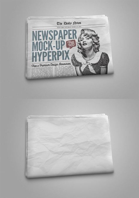 Free Newspaper Mockup was carefully designed newspaper mockup coming from Shahab Ahmadi. It looks real, photorealistic design and beautiful perspective layout. You and can easily change background colour to match your designs. You can even customise components and design of newspaper. Its using Smart Object so simply place your design in PSD and it will fit perfectly in this mockup. via @creativetacos Paper Mockup Free, Perspective Layout, Free Mockup Book, Newspaper Mockup, Free Svg Fonts, Mockup Free Psd Download, Poster Mockup Free, Graphic Design Mockup, Business Fonts