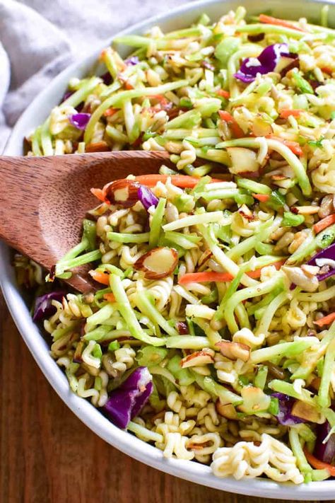 Best Broccoli Slaw Recipe – Lemon Tree Dwelling Asian Broccoli Slaw, Broccoli Cole Slaw, Broccoli Slaw Salad, Broccoli Slaw Recipes, Best Broccoli Salad Recipe, Slaw Salad, Broccoli Carrot, Lemon Tree Dwelling, Best Broccoli