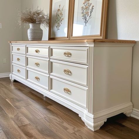 Beige Dressers, Pink And Grey Room, Furniture Makeover Inspiration, Cream Furniture, Beige Living Rooms, Painted Furniture Diy, Beige Bedroom, Apartment Decor Inspiration, Furniture Renovation