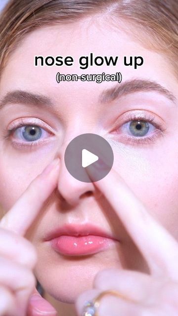 How To Have A Slim Nose, Nonsurgical Nose Job, Face Massage Anti Aging, Face Fitness, Face Massage Techniques, Bone Structure, Slimmer Face, Face Exercises, Facial Exercises