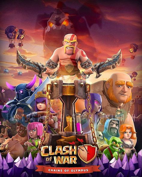 Clash of Clans sur Instagram : Did you see this year's Movie Poster Competition winner? 💯! Made by Chief @roshankasinath #ClashOfClans #FanArt #CommunityContest Clash Of Clans Account, Nintendo Ds Pokemon, Clash Of Clans Hack, Clash Of Clans Free, Poster Competition, Clash Of Clans Gems, Video Game Memes, Gaming Tips, Pokemon Fusion