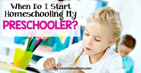 Wondering when to start homeschooling your preschooler? This post is rich in ideas from a homeschooling mom of 7 who has had several preschoolers to teach. Start Homeschooling, How To Start Homeschooling, Home Schooling, Teaching Methods, Homeschool Mom, Drawing Lessons, In High School, Best Relationship, Fun Learning