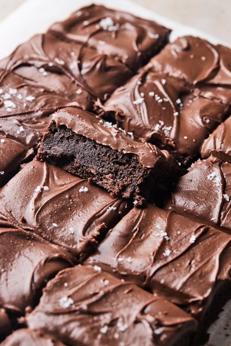 Chocolate Ganache Brownies | Olive & Mango Chocolate Ganache Brownies, Ganache Brownies, Choc Brownies, Magical Food, Valentines Recipes, Brownie Bites Recipe, Bread Bar, Food Reference, Chocolate Ganache Frosting