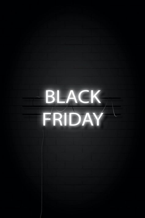 White neon black Friday typography vector | premium image by rawpixel.com / nunny Black Friday Background Wallpaper, Black Friday Aesthetic, Friday Typography, Black Friday Website, Black Friday Logo, Black Friday Video, Black Friday Inspiration, Black Friday Sale Design, Neon Graphics