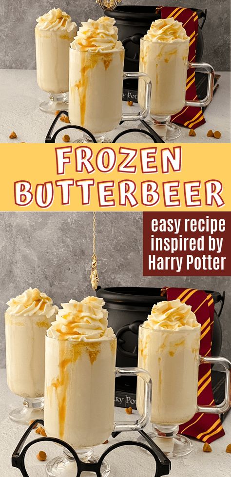 Harry Potter Cooking Ideas, Harry Potter Themed Food Easy, Dessert For Movie Night, Harry Potter Movie And Dinner Ideas, Harry Potter Date Night Ideas Movie Marathon, Food Ideas For Movie Night, Hp Bday Ideas, Harry Potter Milkshake, Butter Beer Jello Shots Harry Potter