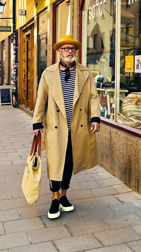 Hector Garcia, Old Man Fashion, Dapper Mens Fashion, Boho Men, Advanced Style, Streetwear Summer, Nice Style, Mens Fashion Casual Outfits, Mens Trends