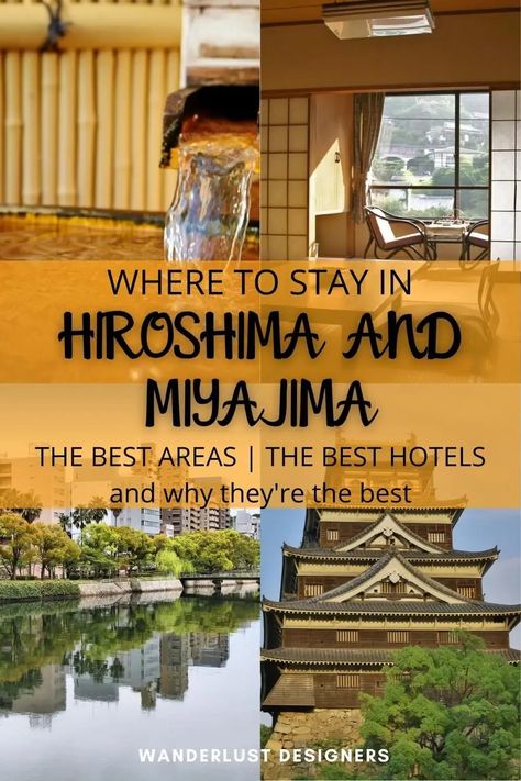 Where to stay in Hiroshima and Miyajima | Looking for hotels in Hiroshima? Or maybe ryokans in Miyajima? I got you covered! | hotel kiro Hiroshima | hotel the knot Hiroshima | Hiroshima Miyajima Hiroshima Peace Memorial, Honeymoon Resorts, Japan Itinerary, Royal Hotel, Visit Japan, Hiroshima, Destin Beach, Cruise Vacation, Grand Hotel