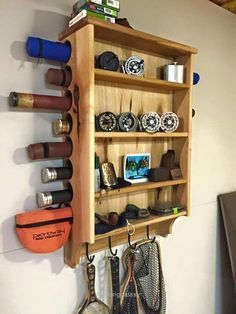 #FlyFishing #FlyFishing Fishing Storage, Fishing Rod Storage, Fishing Room, Rod Rack, Fly Fishing Tips, Fly Fishing Gear, Fly Fishing Rods, Fishing Techniques, Fishing Rod Holder