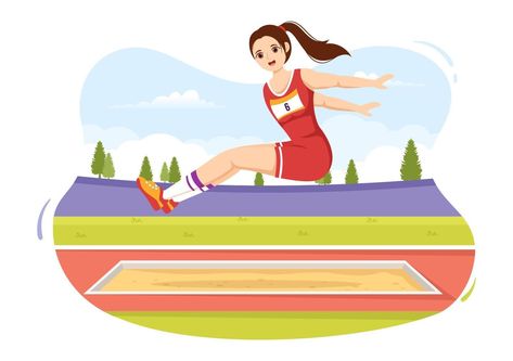 Sports Drawings, Sand Pit, Dress Book, Cute Panda Wallpaper, Long Jump, High Jump, Stylish Dress Book, Cute Panda, Web Banner