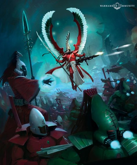 Aeldari 40k Art, Craftworld Eldar 40k, Warhammer 40k Aeldari, Warhammer Aesthetic, Warhammer Aeldari, Eldar Art, Warhammer Elves, Eldar Craftworld, Aeldari 40k