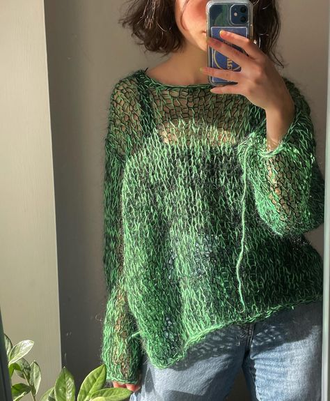 evvia • loupystudio | psa !! this little angel is still up on the site!! 50% mohair 50% angora blend 🖤💚 | Instagram Mohair Crochet, Crochet Mohair, Art Mood Board, Knitted Stuff, Crochet Shrug Pattern, Shrug Pattern, Yarn Ideas, Knit Ideas, Crochet Shrug