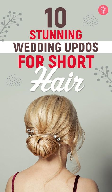 Bridesmaid Updo Hairstyles For Short Hair, Short Hairstyle Bridesmaid Shorter Hair, Updos For Medium Fine Hair, Medium Short Updo Hairstyles, Short Hair Updo For Wedding Bridesmaid, Bridal Hair Updo Short Hair, Shirt Hair Updo Wedding, Up So For Short Hair, Updos For Short Length Hair Wedding