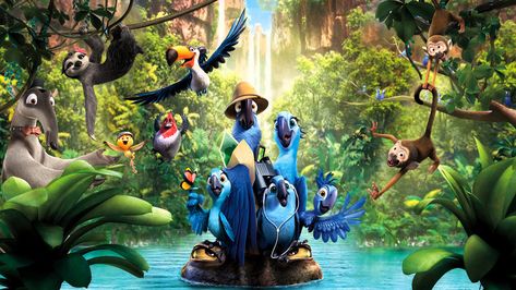 Rio 2014 by jithinjohny.deviantart.com on @deviantART Rio 2 Movie, Rio Wallpaper, Film Rio, Theatre Party, Rio Movie, Jesse Eisenberg, Blue Sky Studios, Rio 2, Andy Garcia