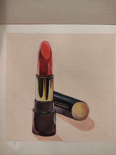 Lipstick Sketch, Lipstick Painting, Drawing Lipstick, Lipstick Drawing, Higher Art, Bag Illustration, Candy Art, Cute Boyfriend