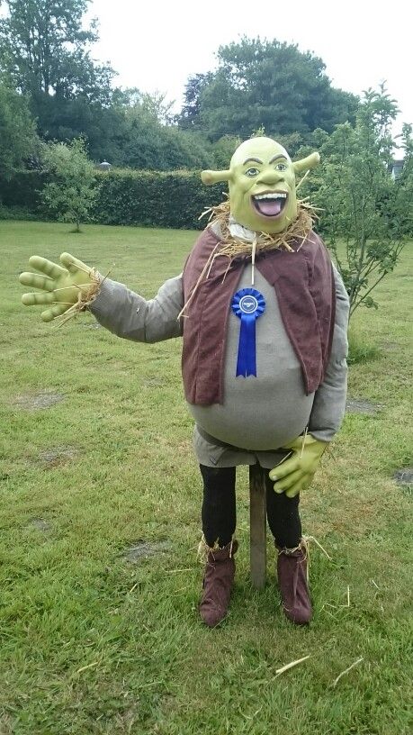 Shrek Unique Scarecrow Ideas, Funny Scarecrow Ideas For Contest, Scarecrow Ideas For Contest School, Scarecrow Competition Ideas, Cowboy Scarecrow, Scarecrow Ideas For Contest Festivals, Funny Scarecrow Ideas, Scarecrow Ideas For Contest, Garden Scarecrow Ideas