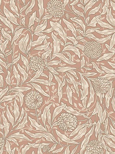 Swedish Wallpaper, The Botanist, Loft Inspiration, Color Terracota, Sage Green Wallpaper, Sandberg Wallpaper, Drops Patterns, W Wallpaper, Botanical Wallpaper