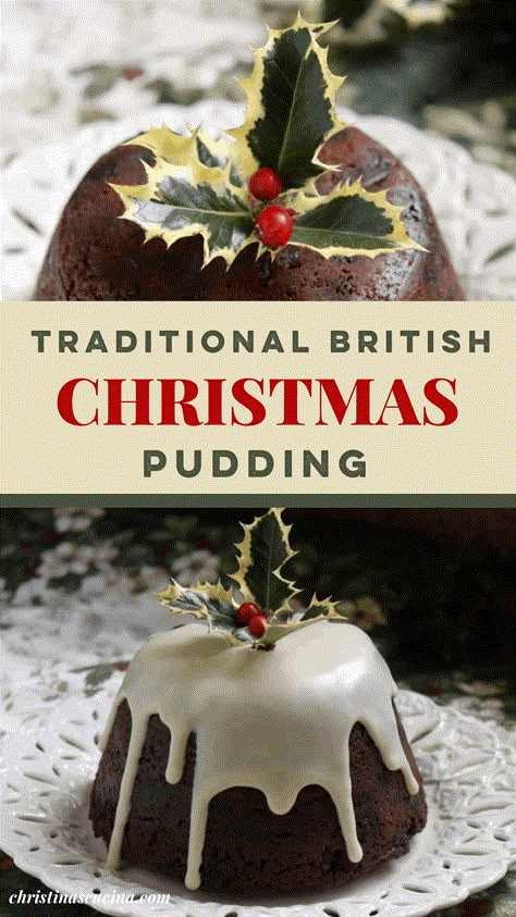 Traditional British Christmas Cake, Jamie Oliver Christmas Pudding, Plumb Pudding Christmas, British Christmas Pudding Recipe, English Christmas Pudding Recipes, Great British Bake Off Recipes Christmas, New England Desserts Traditional, English Pudding British Desserts, British Puddings Desserts