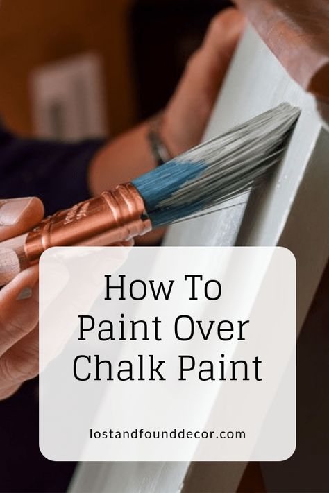 Paint Over Chalk Paint, Diy Projects For Bedroom, Furniture Painting Tips, Living Room Decor On A Budget, Painted Bedroom Furniture, Furniture Painting Techniques, Chalk Paint Projects, Diy Furniture Bedroom, Painting Furniture Diy