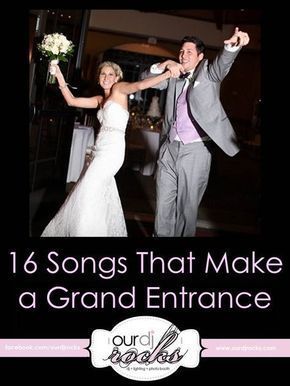 Grand Entrance Songs, Bridal Party Entrance Song, Reception Entrance Songs, Reception Songs, Wedding Songs Reception, Wedding Entrance Songs, Best Wedding Songs, Wedding Ceremony Songs, Wedding Reception Entrance