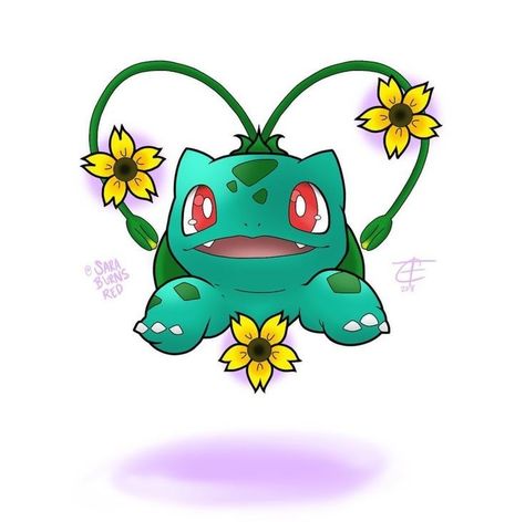 Cute Bulbasaur Drawing, Bulbasaur Cute, Bulbasaur Tattoo, Bulbasaur Art, Pokemon Decal, Disney Stitch Tattoo, Cute Deadpool, Designs For Tattoos, Bulbasaur Pokemon