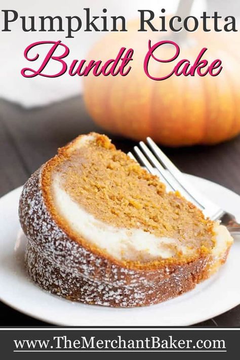 Fall Ricotta Cake, Pumpkin Cannoli Cake, Ricotta Pumpkin Recipes, Pumpkin Ricotta Cake, Ricotta Bundt Cake, Burnt Cake, Ricotta Pumpkin, Pumpkin Ricotta, Cake Base Recipe