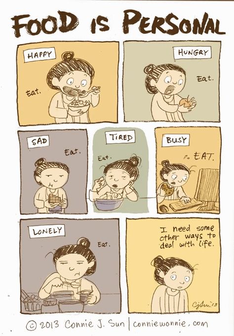 Person Eating Reference, Buffet Illustration, Meal Drawing Food Illustrations, Food Comic, Comics About Health, Soup Memes Funny, Memes About Food, Drawing Food, Funny Animal Comics