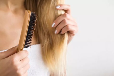 How to Clean a Hairbrush Vitamins For Healthy Hair, Clean Hairbrush, Hair Replacement Systems, Sulfate Free Shampoo, Hair Replacement, Hair Restoration, Hair Transplant, Curly Girl, Hair Care Routine