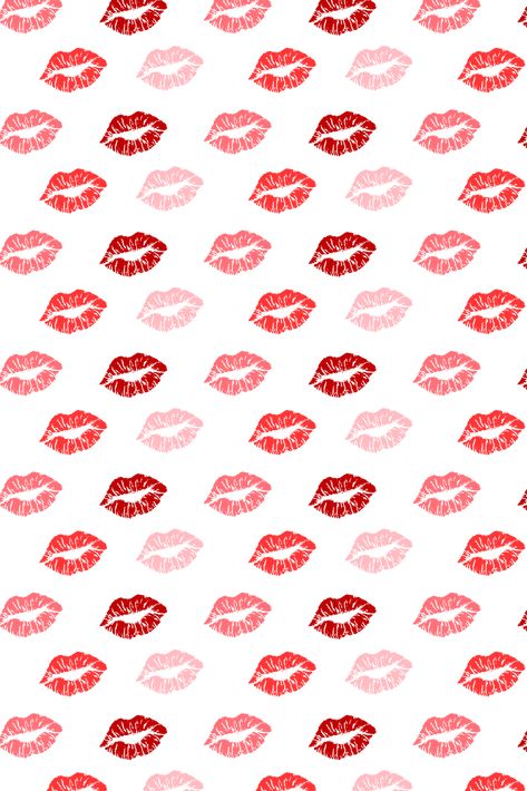 Lips Wallpaper Backgrounds, Lips Aesthetic Wallpaper, Bedroom Wallpaper White, Lips Background, Valentines Lips, Lip Background, Red And White Wallpaper, Red Lipstick Kisses, Printable Paper Patterns