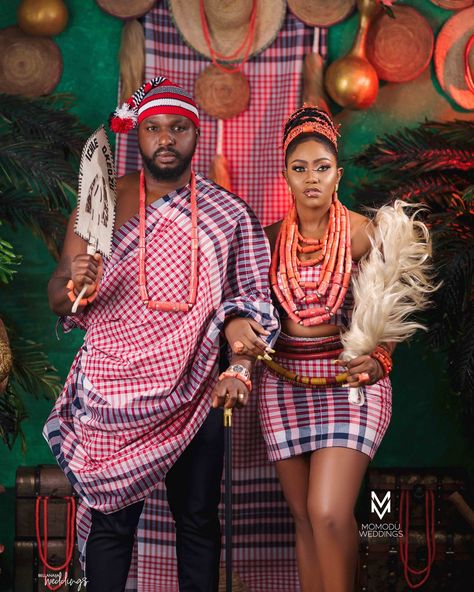 You’ve Got to See Adewale & Kani’s Double Traditional Wedding in Calabar Nigerian Wedding Dresses Traditional, Igbo Traditional Wedding, Nigerian Traditional Wedding, Igbo Wedding, African Traditional Wedding Dress, African Wedding Attire, African Bride, Traditional Wedding Attire, African Traditional Wedding