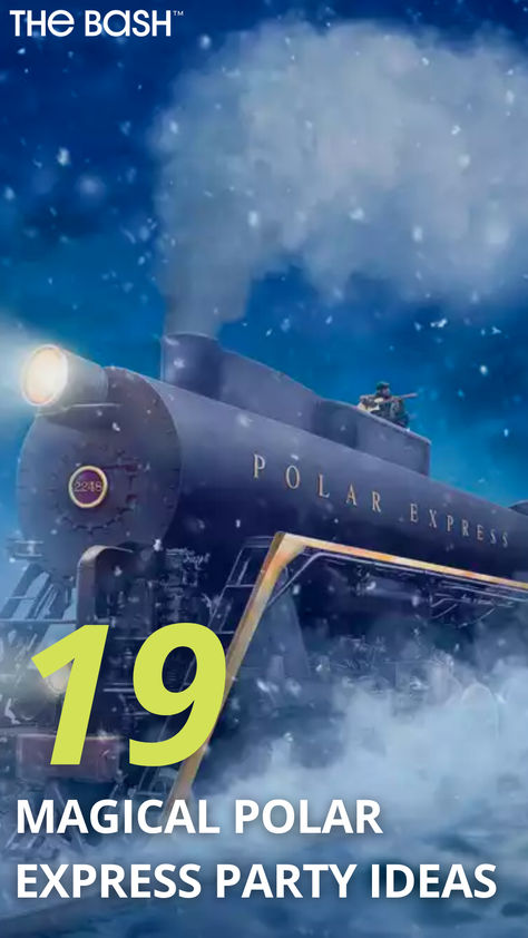 The train is leaving the station which means it is time to start planning your Polar Express Party!🚂Find everything you need here with these 19 Magical Polar Express Party Ideas!🎉

#thebash #polarexpress #polarexpresspartyideas #partyideas #polarexpresstheme #themedparty #winterwonderland #movienight #movieparty #moviescreening #christmasmovie #christmasparty #christmaspartytheme #partythemeideas #kidsparty #kidspartyideas #polarexpresskidsparty #classroomparty #classroompartyideas #trainparty Polar Express Centerpieces, Polar Express Watch Party, Polar Express Lantern, Polar Express Goodie Bags, Polar Express Trunk Or Treat Ideas, North Pole Party Ideas, Polar Express Table Centerpieces, Polar Express Hot Chocolate Scene, Polar Express Themed Party