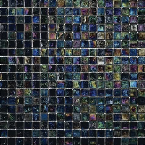 Sicis Mosaic, Iridescent Glass Tiles, Pretty Tiles, Mosaic Bathroom, Indoor Design, Glass Mosaic Tiles, Dream House Decor, Mosaic Tile, Old Art