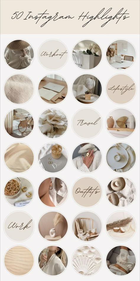 Beige Aesthetic Highlight Icons, Simple Aesthetic Highlight Covers, Hilight Story Cover, Beige Aesthetic Story Highlight, Laptop Instagram Highlight Cover, Hilight Instagram Cover Aesthetic, Beauty Hilight Instagram Cover, Oh Highlight Covers Aesthetic, Hilghits Instagram Cover Aesthetic