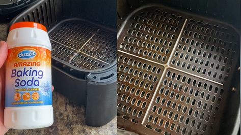 I degreased my air fryer in four minutes without scrubbing - not vinegar or baking soda How To Clean Air Fryer Basket, How To Clean Air Fryer, Air Fryer Cleaning Hacks, Air Fryer Cleaning, Clean An Air Fryer, Natural Rat Repellent, Clean Air Fryer, Weather Science, Clean Your Washing Machine