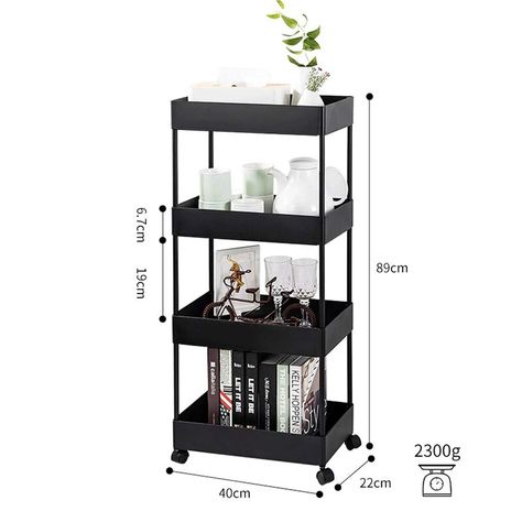 ZeroLife 4 Tier Slim Storage Cart Mobile Shelving Unit Organizer Slide Out Storage Rolling Utility Cart Tower Rack For Kitchen Bathroom Laundry Narrow Places & Reviews | Wayfair Slide Out Storage, Slim Storage Cart, Rolling Shelves, Slim Storage, Rolling Utility Cart, Mobile Shelving, Rolling Cart, Utility Cart, Storage Cart