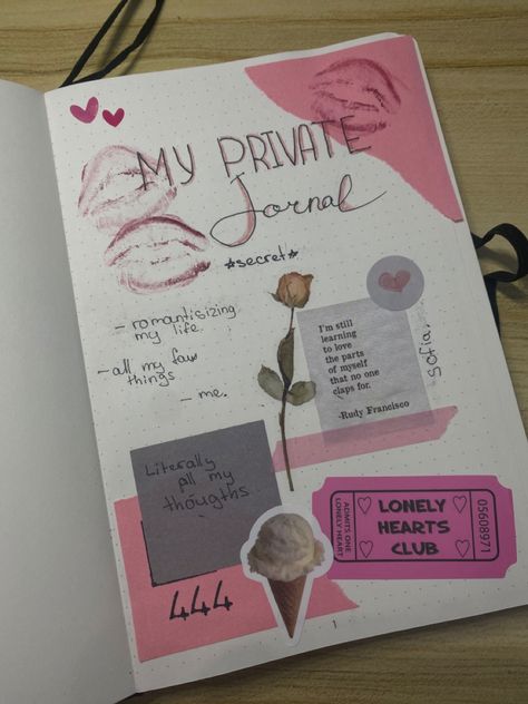 journalling | pink journal theme | diary | aesthetic | journal aesthetic | journalling ideas aesthetic | pink joirnall | burn book Journal Ideas Pink Theme, Pink Journal Ideas Aesthetic, Diary Cover Design Aesthetic, Pink Theme Journal, Pink Diary Aesthetic, Dairy Design Ideas, Pink Journal Aesthetic, Pink Journal Ideas, Diary Book Aesthetic