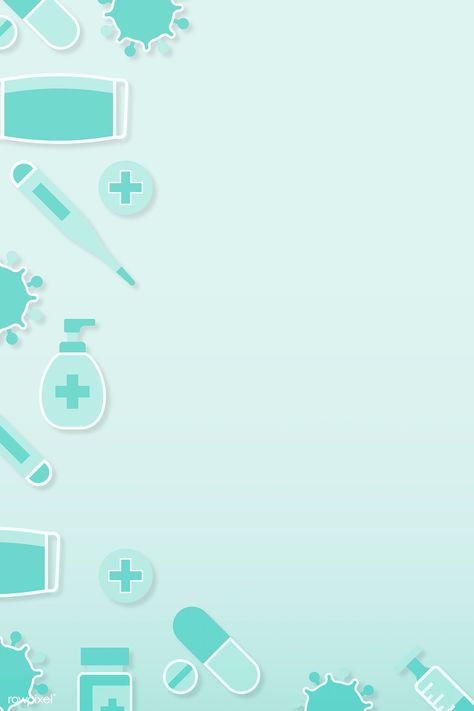 Clean medical background vector | free image by rawpixel.com / manotang Medical Wallpaper Backgrounds, Medical Frame, Pharmacy Art, Background Medical, Green Face Mask, Pharmacy Medicine, Medical Wallpaper, Pharmacy Design, Medical Background