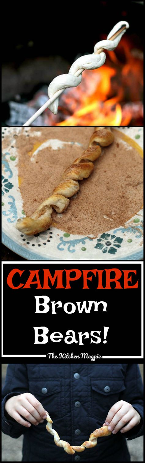 Fire Pit Food, Camping Meal Planning, Backyard Fire Pit, Camping Desserts, Bear Recipes, Fire Food, Easy Camping Meals, Brown Bears, Campfire Food