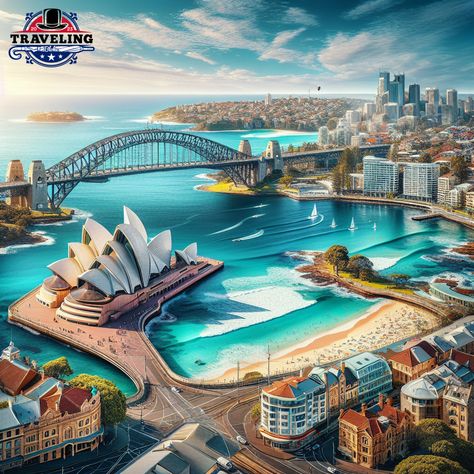 Sydney's a stunner! 🌊✨ Top spots: Sydney Opera House, Bondi, the Bridge, & The Rocks. Catch a 🌊 or climb the bridge? 🏖️ #SydneySights #TravelGoals #AussieAdventure

✈️  𝘄𝘄𝘄.𝘁𝗿𝗮𝘃𝗲𝗹𝗶𝗻𝗴𝗯𝗹𝗼𝗸𝗲.𝗰𝗼𝗺✈️ 
#traveller #traveling #travel #destination #tips #blogtips #blogging Harbour Bridge, Fun Quizzes, Travel Goals, Blog Tips, Sydney Australia, The Bridge, The Rock, Opera House, Perfect Place