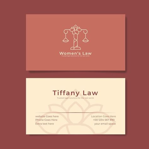 Lawyer Card Design, Graphic Designer Ideas, Lawyer Branding, Business Card Fonts, Card Fonts, Student Business Cards, Template Pastel, Lawyer Business Card, Fashion Brand Logo