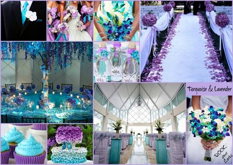 Lavender Wedding Decorations, Purple And Blue Wedding, Light Purple Wedding, Purple Wedding Decorations, Purple Wedding Theme, Wedding Colors Purple, Wedding Colours, Lilac Wedding, Teal Wedding