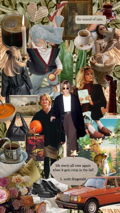 Nora Efron Aesthetic, Meg Ryan Autumn, Nora Ephron Fall, Meg Ryan Fall Fashion, Meg Ryan 90s Style, Meg Ryan Fall Outfits, Meg Ryan You’ve Got Mail Outfits, Meg Ryan Outfits 90s, Meg Ryan Aesthetic