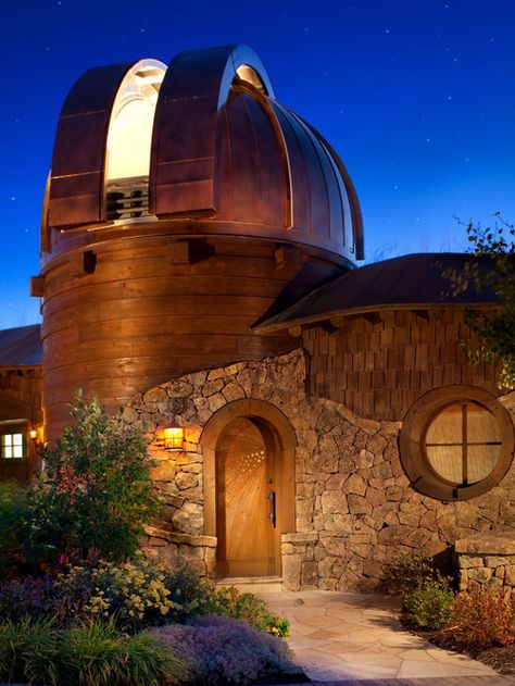 Observatory Home Design Ideas, Pictures, Remodel and Decor Space Observatory, Astronomical Observatory, Kb Homes, Genius Loci, Vail Colorado, Traditional Exterior, Building Companies, Diamond Star, Ideas Pictures