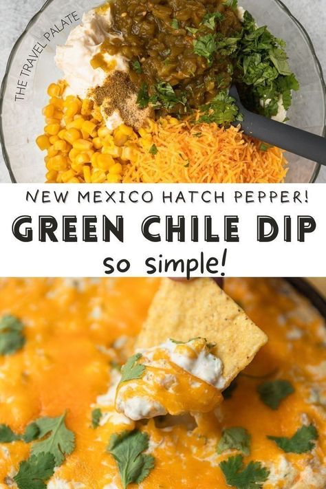 green chile dip Green Chili Dip, Green Chile Dip, Hot Dip Recipe, Hatch Peppers, New Mexico Green Chile, Dip Recipes Hot, Hatch Chiles, Chili Dip, Hatch Green Chile