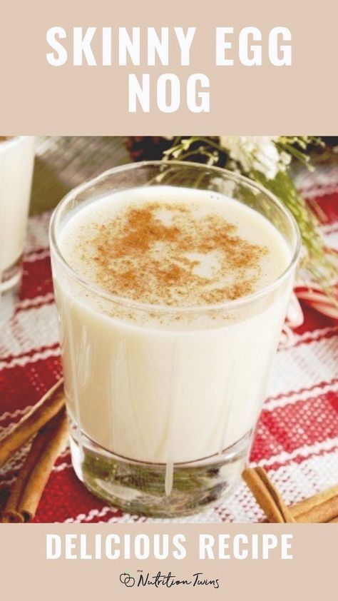 The holidays mean Egg Nog! Now we know you are probably thinking that egg nog is so fattening and full of calories! But never fear– we’ve got a healthy, lightened up egg nog recipe to share! Indulge in this delish and easy egg nog recipe today! Healthy Eggnog Recipe, Almond Milk Egg Nog, Egg Nog Recipe, Eggnog Drinks, Healthy Alcoholic Drinks, Eggnog Recipe Homemade, Homemade Eggnog, Healthy Eating Diets, Healthy Eggs