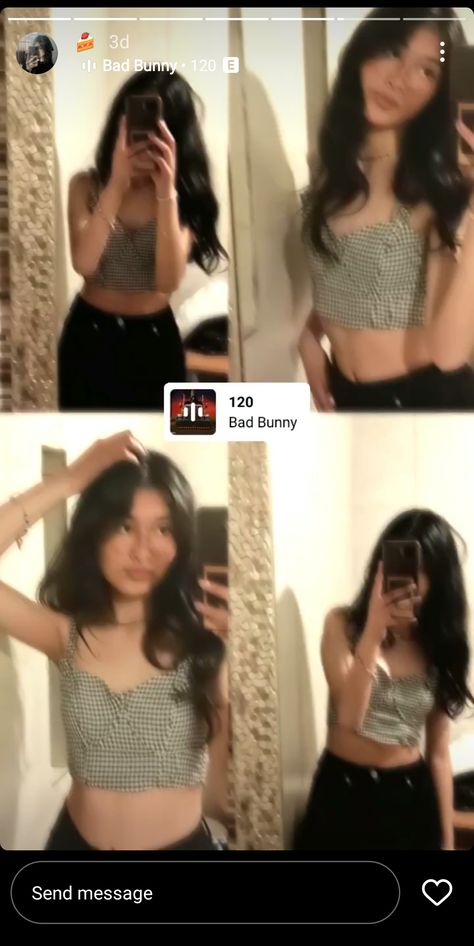 ig:aranza_11.1 Mirror Selfie Songs For Instagram Story, Selfie Layout, Mirror Picture Aesthetic, Ootd Poses, Mirror Picture, Instagram Creative Ideas, Self Portrait Poses, Selfie Poses Instagram, Instagram Photo Editing