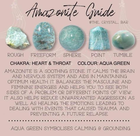 Amazonite Crystal Meaning, Identifying Rocks, Crystal Dictionary, Amazonite Properties, Crystal Encyclopedia, Crystal Grimoire, Amazonite Meaning, Witchy Crystals, Crystal Care